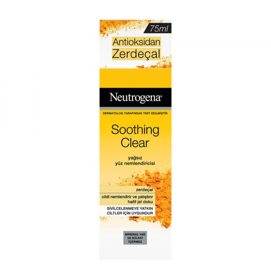 Neutrogena Soothing Clear Yağsız Nemlendirici 75 Ml