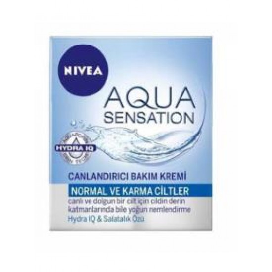 Nivea Aqua Sensation Canlandırıcı Bakım Kremi 50 ML