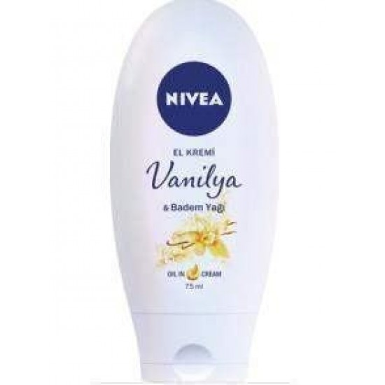 Nivea Değerli Yağ içeren Vanilya & Badem Yağı El Kremi 75 ML