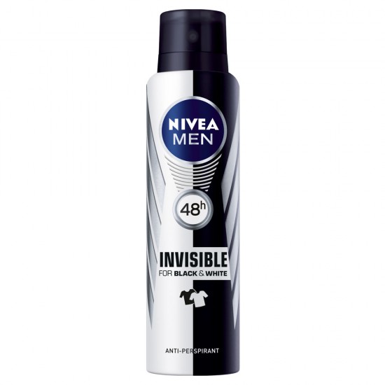 Nivea Invisible For Black & White Power Erkek Deodorant Sprey 150 ML