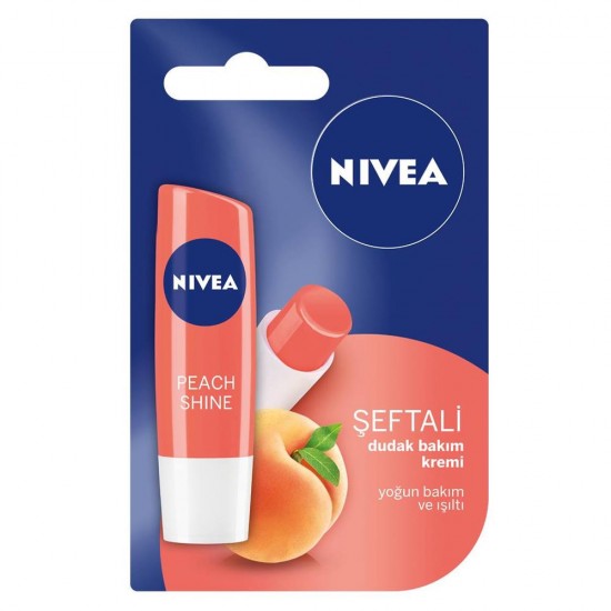 Nivea Lip Care Şeftali İçerikli Dudak Bakım Kremi 4,8 gr