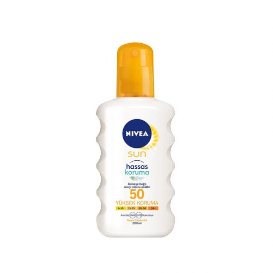 Nivea Sun Güneş Hassas Koruma Sprey 50+ 200 ML