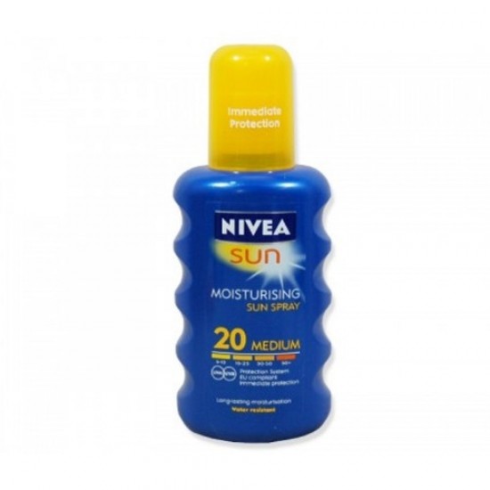 Nivea Sun Koruma Ve Nemlendirici Spf 20 Losyon Sprey 200 ML