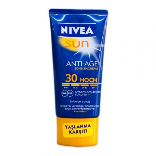 Nivea Sun Yaşlanma Karşıtı Güneş Koruyucu Krem 30 Faktör 50 ML