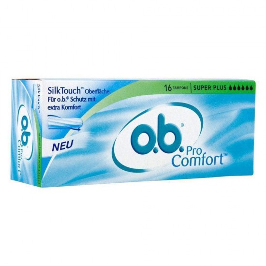 O.B Pro Comfort Süper Plus Tampon 16 Adet