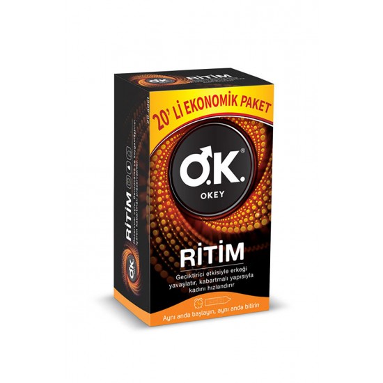 Okey Prezervatif Ritim 20 Li