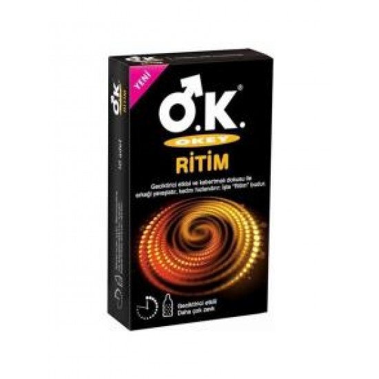 OKEY RİTİM 10 LU PREZERVATİF