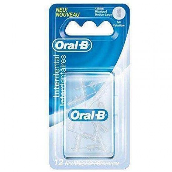 Oral-B Arayüz Fırçası Interdental Yedek Düz 4.0mm