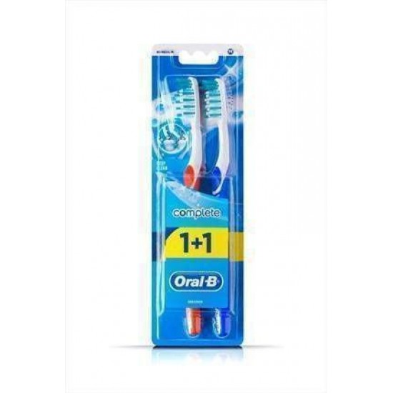 Oral-B Diş Fırçası Complete Ekstra Uzun Kıllar 40 Orta 2 Li