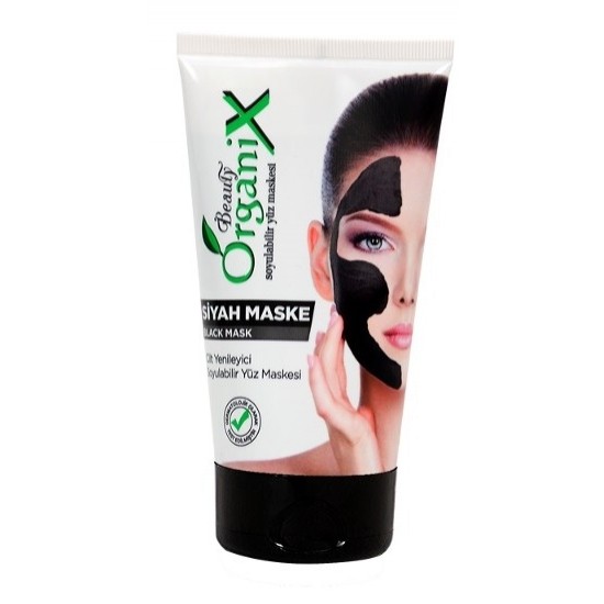 Organix Soyulabilir Siyah Maske 150 Ml