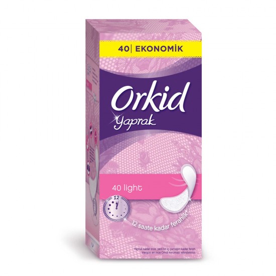 Orkid Günlük Ped Yaprak Normal Ekonomik 40 Lı