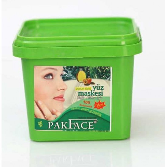 PAKFACE 100 KULLANIMLIK KİL MASKESİ 500 GR