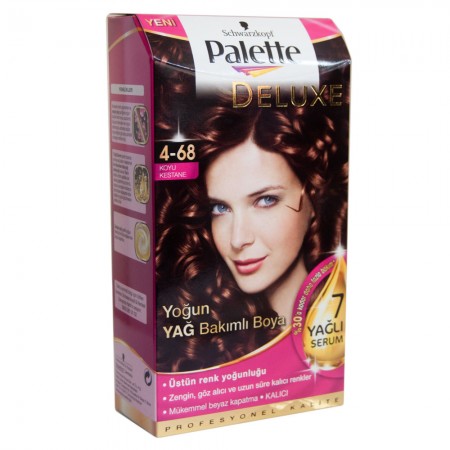 Palette Deluxe  4-68 Koyu Kestane Saç Boyası