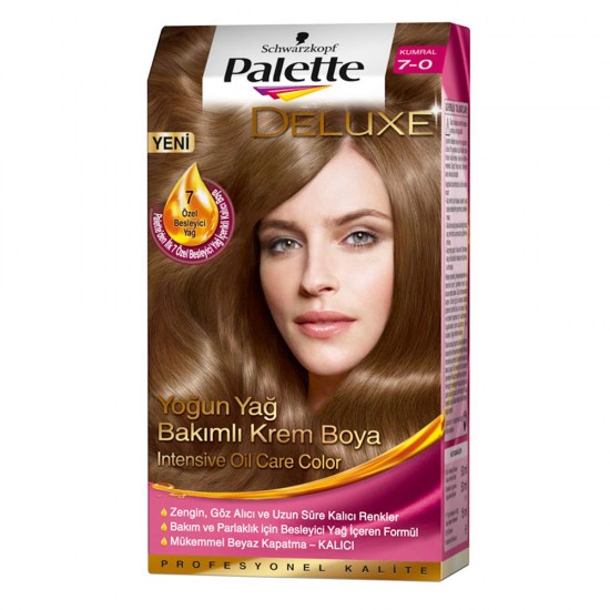 Palette Deluxe 7-0 Kumral Saç Boyası