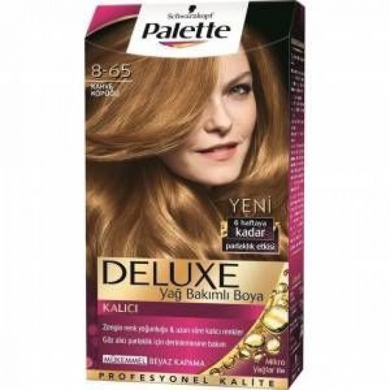 Palette Deluxe 8-65 Kahve Köpüğü Saç Boyası
