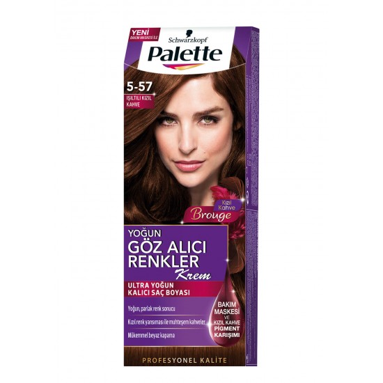PALETTE NATURAL GÖZ ALICI  5-57 IŞIL.KIZIL KAHVE