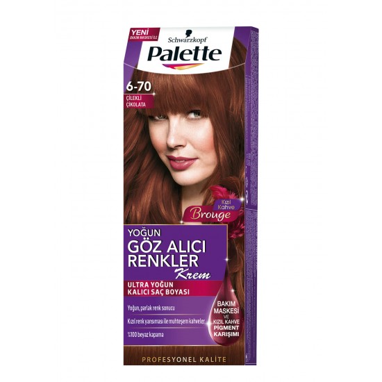 PALETTE NATURAL GÖZ ALICI  6-70 ÇİLEKLİ ÇİKOLATA