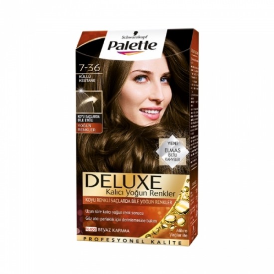PALETTE SAÇ BOYASI  7-36 KÜLLÜ KESTANE