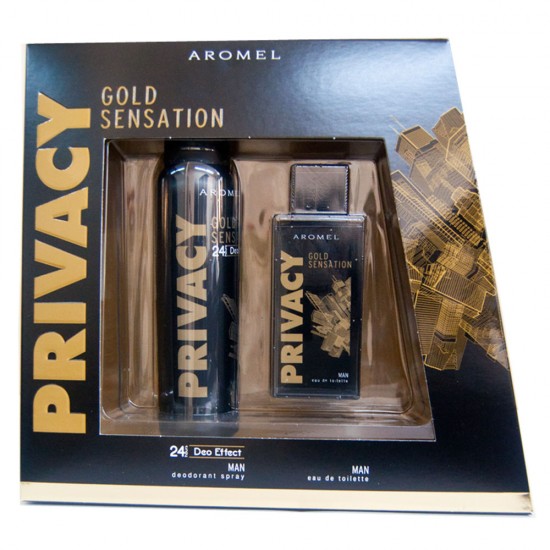 Prıvacy Gold Sensatıon EDT 100 ML Erkek Parfümü + Deo