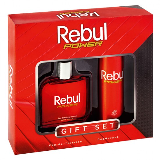 Rebul Men Power Erkek Parfümü 100 ML EDT + Deo