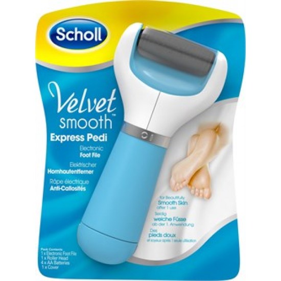 Scholl Elektrikli Ayak Törpüsü Velvet Smooth Mavi