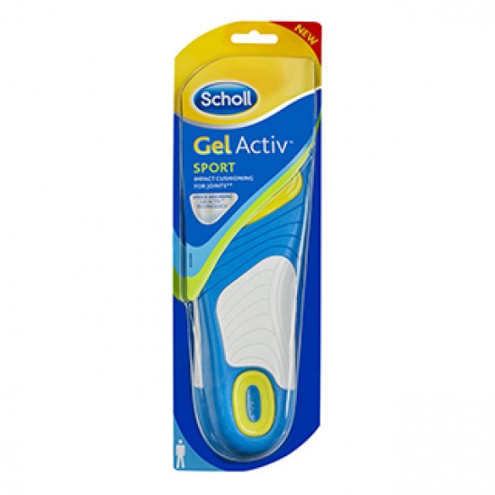 Scholl Gel Activ Erkeklere Özel Spor Ayakkabıyla Kullanım için Tabanlık Scholl Gel Activ Erkeklere Özel Spor Ayakkabıyla Kullanım için Tabanlık