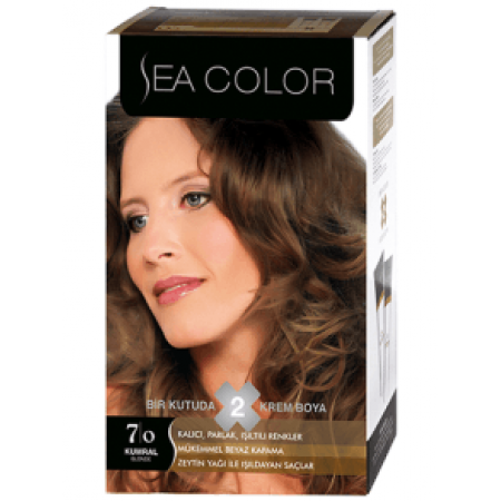 Sea Color Kit Saç Boyası 7-0 Kumral