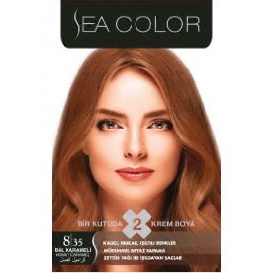 Sea Color Kit Saç Boyası 8-11 Yoğun Açık Küllü Kumral