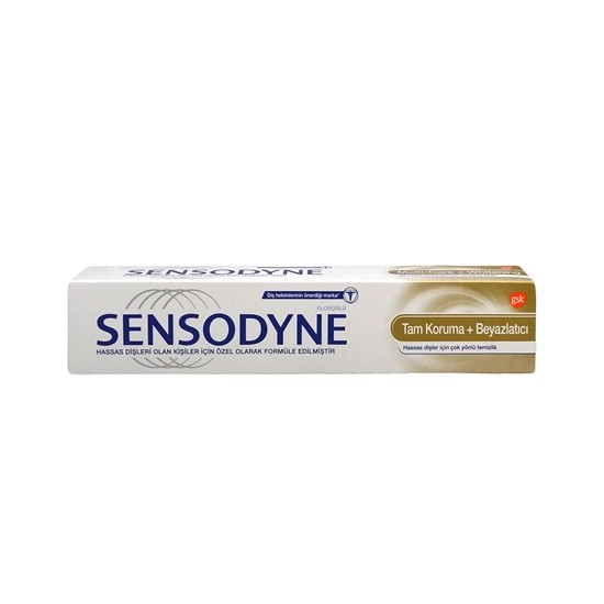 Sensodyne Tam Koruma & Beyazlatıcı Diş Macunu 75 Ml