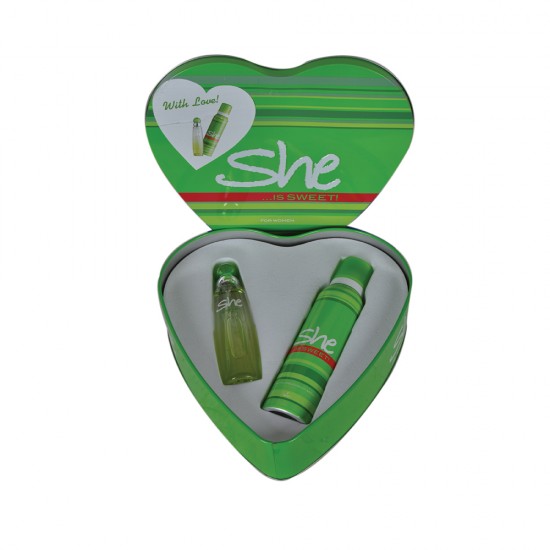 She Is Sweet Edt 50 ML Kadın Parfüm + 150 ML Deodorant