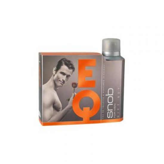 Snob EQ Erkek Parfümü EDT 100 ML + Deo