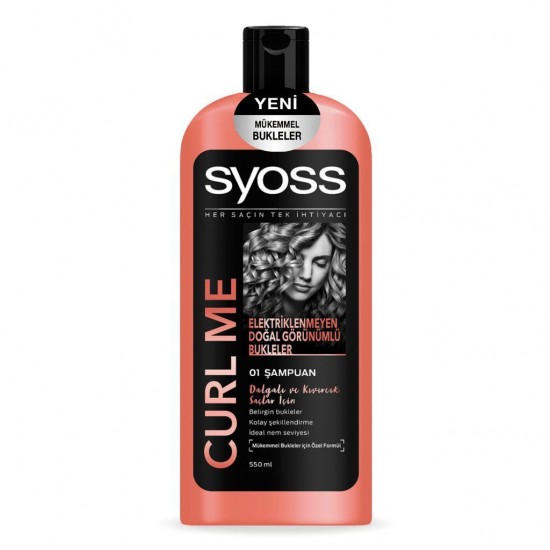 Syoss Curl Me Şampuan 500 ML