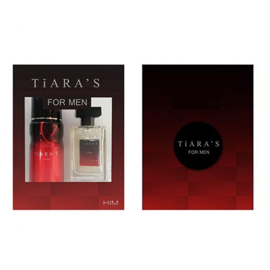 TIARAS EDT 50ML+DEO FOR HIM