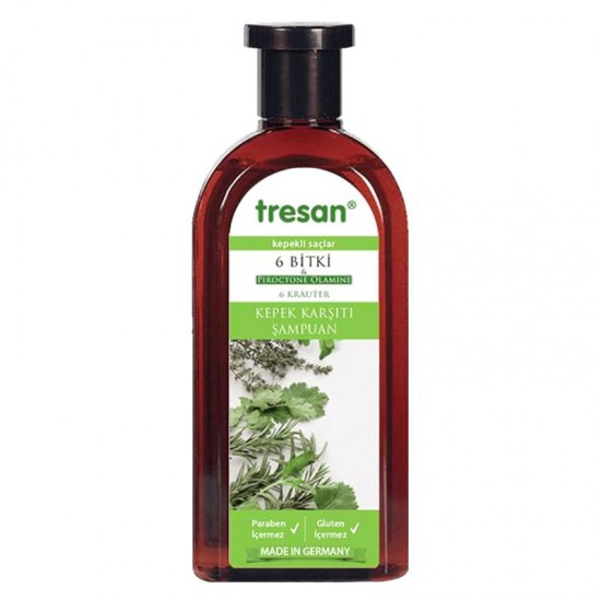 Tresan 6 Bitki Kepek Karşıtı Şampuan 300 ML