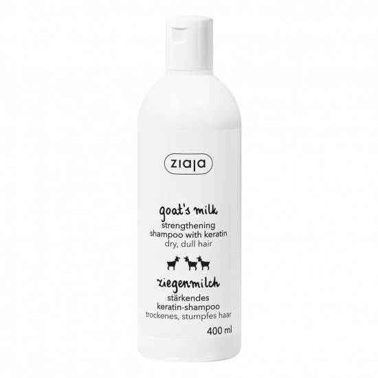 Ziaja Keçi Sütü Şampuan Keçi Sütü & Keratin İçerikli 400 Ml